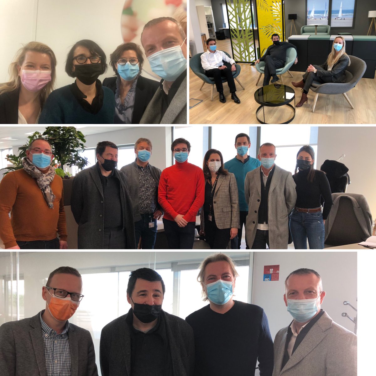 Merci Olivier et Marc pour votre présence ce jour sur les terres du Grand Nord Est. Partage, échanges et beaucoup d’énergie 👍 Mobilisation totale pour tous nos clients!