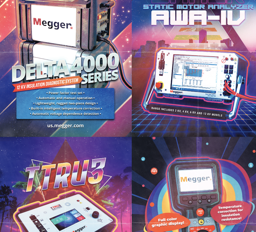 MeggerUSA's tweet image. We&apos;re just 3 days out from @netaworld #PowerTest 2022! Be sure to:

☑️ Sign up for our Sunday BPS: ow.ly/aAhZ50I0HsH
☑️ Join us at booth 801 for a vintage arcade tournament 
☑️ View our full list of sessions at ow.ly/OtOx50I0HsF

#Megger #PowerTest2022 #NETA