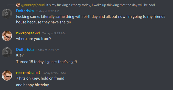 elosanta's tweet photo. kinda heartbreaking reading this on my own discord, stay safe friends❤ https://t.co/vAt6O9SWR2