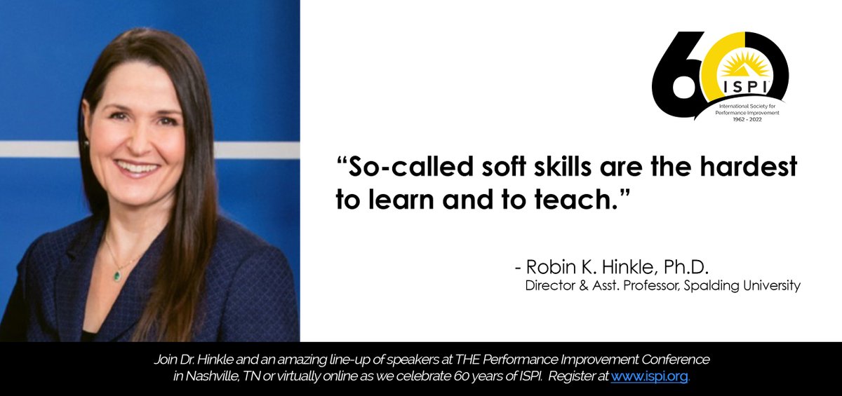 Join Robin Hinkle in Nashville April 26th @ 3:00pm
ispi.org/mpage/ISPI_202…
#ISPI60thAnniversary