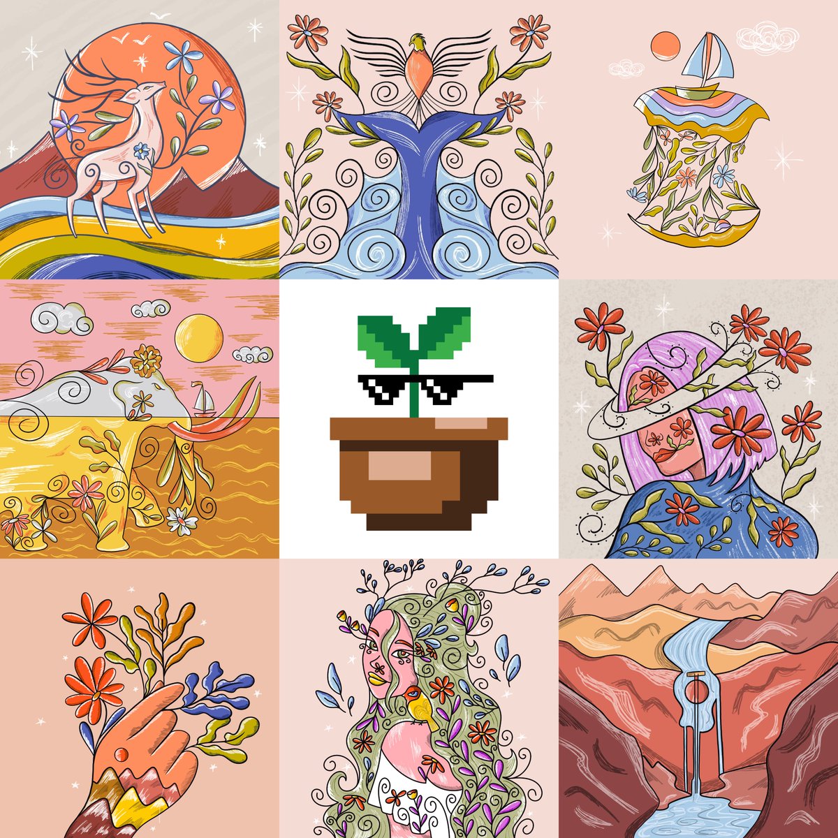 CryptoBotanyArt tweet media