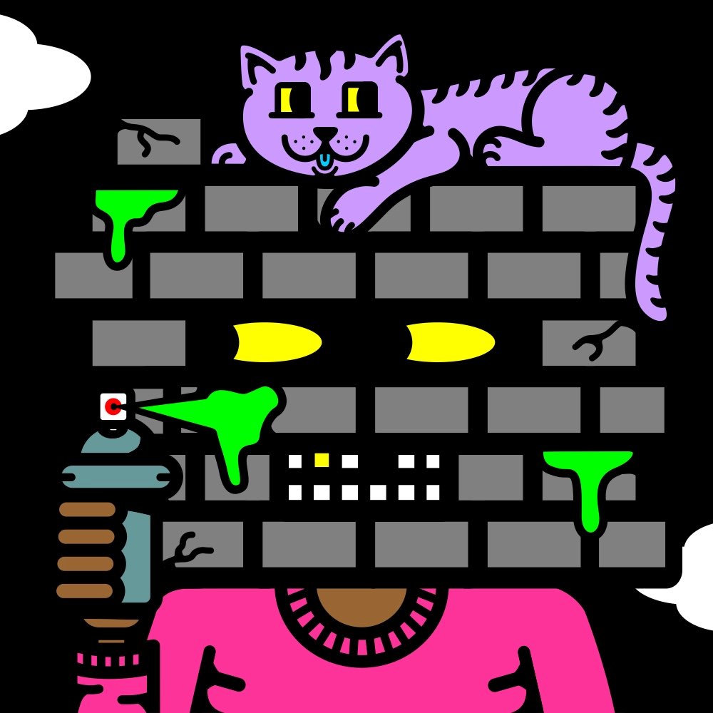 madcapstudio's tweet photo. GM✌️😎✨@exchgART 

Available 👉🏽VANDAL WALL

https://t.co/yz5vSlCeui

+3 new characters:

JOHN WATCH 
ANNE HONEY 
DIRTY MASTER JAY

https://t.co/gYajJ9heaQ

#NFTartist #NFTCommunity #Solana  #SolanaNFTDrop #NFTartist https://t.co/FaWzhj31NW