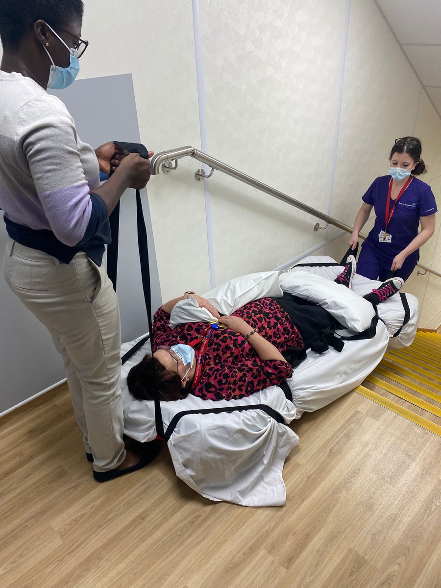 Movingandhandl2's tweet photo. Evacuation skisheet training was the order of today. Bit like being on a ride at Thorpe Park but less expensive!!
@sashnhs @sashpdteam https://t.co/0jymMcioEh
