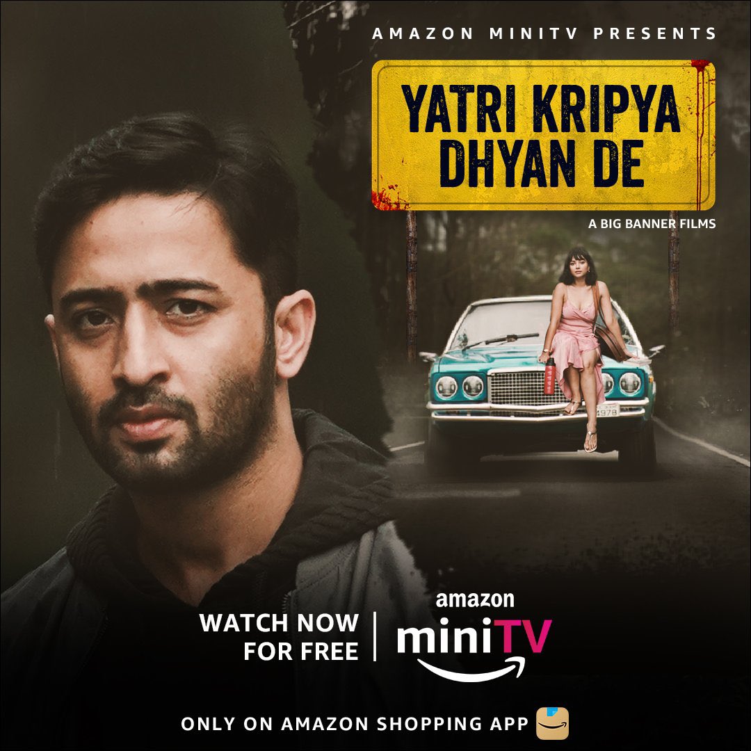 Finally watched #YKDD 
A mysterious and intriguing story not revealing climax tho 🙊 
Loved Shaheer & Shweta's performance as Sumit & Nandita. So happy that Shaheer is exploring different roles outside his comfort zone ❤️

#ShaheerSheikh #ShwetaBasuPrasad
#YatriKripyaDhyanDe
