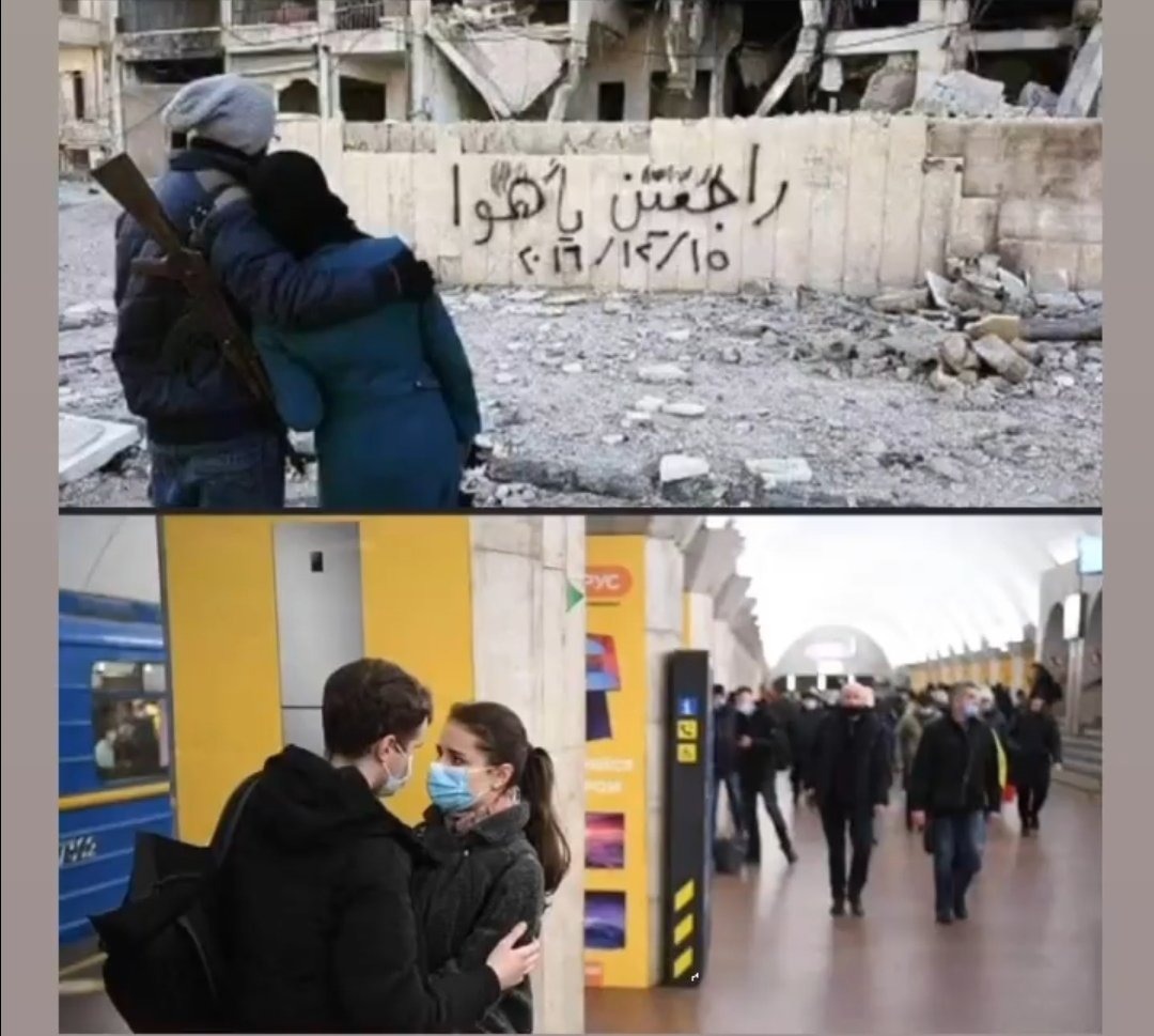lbrahim00624's tweet photo. Places and people are different, but the criminal who causes pain and takes lives is the same.
I wish them to return home as soon as possible.
#Putin
#Russia
#Ukraine
#Syria
#FromSyria_we_support_Ukraine_against_Russia https://t.co/48htjvjWak
