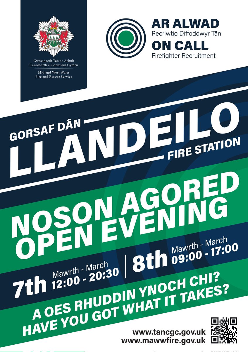 Llandeilo Fire Station tweet media