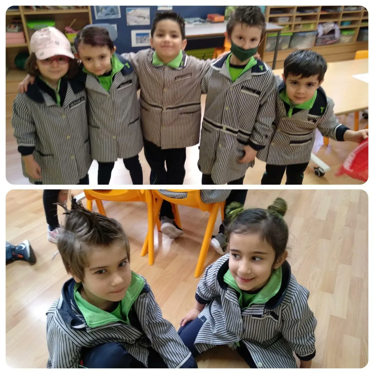 epiasabadell's tweet photo. QUIN DIA MÉS ESBOJARRAT!!
Avui hem vingut tots amb alguna cosa al cap!! I hem fet l'esmozar de DIJOUS GRAS... botifarra, llardons i coca!!!
I demà seguim...😉🥳
#P5PIASABADELL
#INFANTILPIASABADELL https://t.co/MsRSHAHDjQ