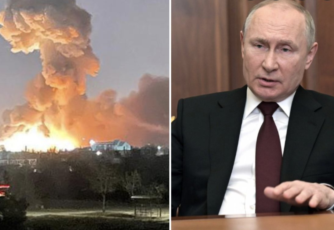 PUTIN, IL VERO VOLTO
Per quanto una lettura in chiave russa possa in qualche modo giustificare la preoccupazione dell'adesione ucraina alla Nato,  nulla, nella maniera più assoluta,  può giustificare l'azione criminale ordinata da Putin. Niente altro da aggiungere.