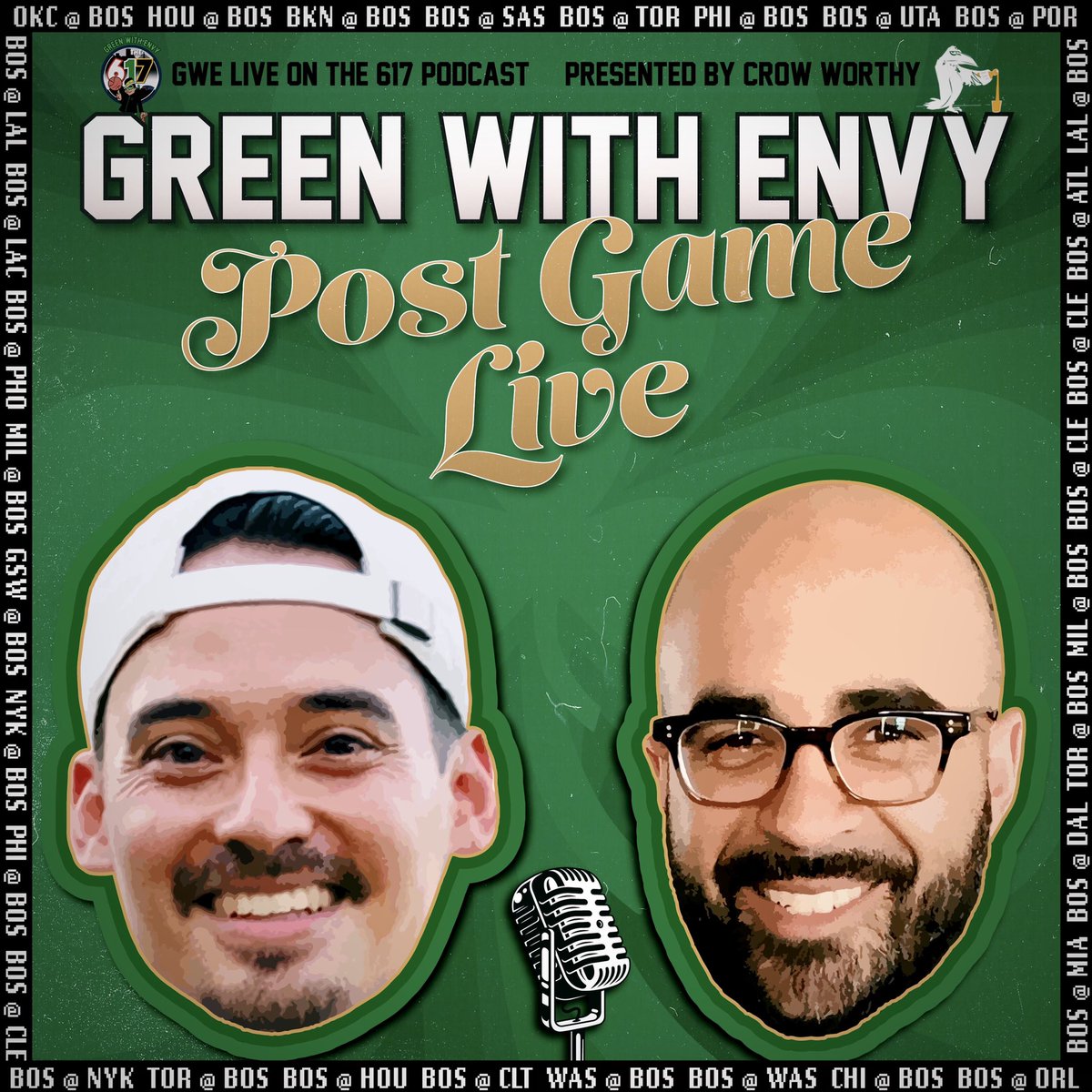 We’re back!! Join <a href="/WillBon13/">Will Weir</a> &amp; <a href="/miniminoe/">Greg Maneikis</a> for a GWE Post Game live following CELTICS/Nets!

Basketball is back and so are we! <a href="/The617_/">The 617</a> <a href="/Boston_Diehards/">Boston Diehards</a> @crowworthytakes 

YouTube: bit.ly/3IkgFbs