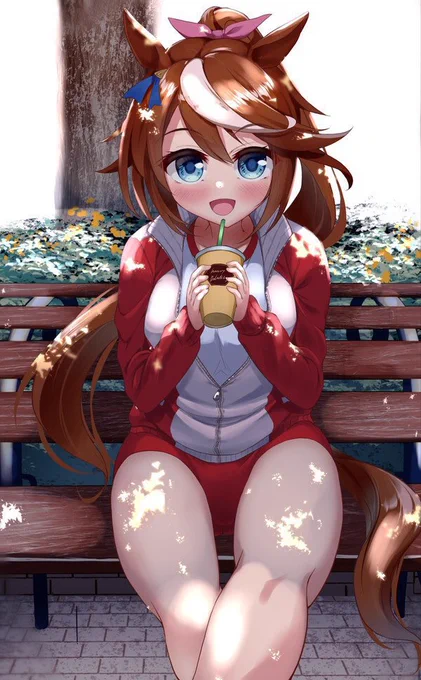 ウマ娘リリース1周年おめでとうございます‼️今年は色んなウマ娘描きたいな‼️✨🐴 #ウマ娘一周年 #ウマ娘 