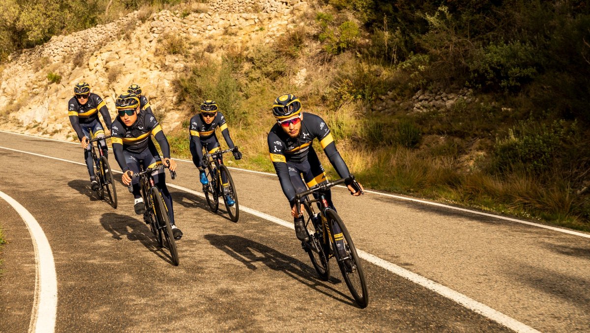 Argon18bike's tweet photo. @teamnovonordisk Kicks off 2022 on the Sum Pro 🚀
Pro riders first impressions 👉 https://t.co/1ckEPqmqdW
#AllTogetherFaster #DrivingChange #ThisIsMyRide
@SamNBrand @DeclanIrvine @GerddeKeijzer https://t.co/7Y1dV3g0GC