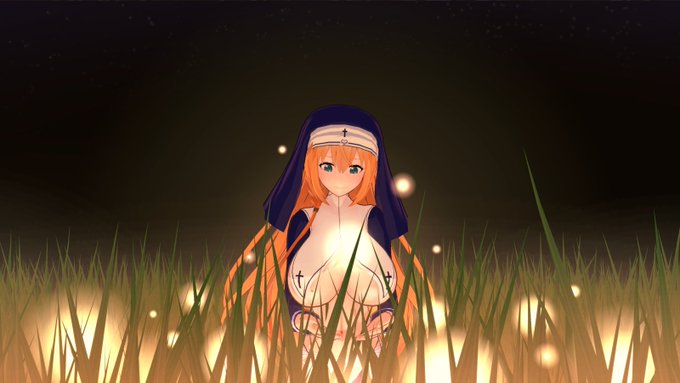 いやらしいシスター服を探して着せてみた 