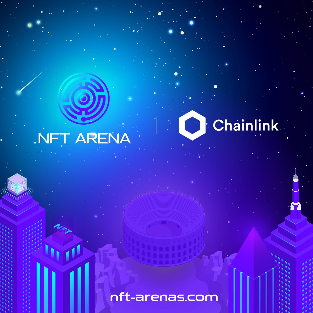 We integrate <a href="/chainlink/">Chainlink</a> VRF for our NFT Upgrade System. You can rank your NFTs to enter a new league. The ranking system will contain up to three ranks: Rookie, Fighter and Champion!

Check out our Medium article: medium.com/@nftarenas

#nft #PlayToEarn #NFTGaming #chainlink