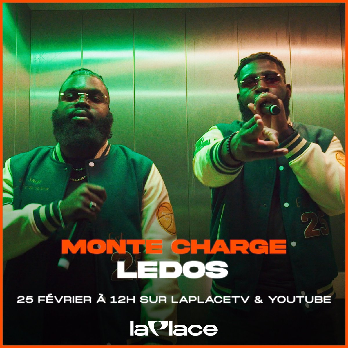 LaPlaceHipHop's tweet photo. MONTE CHARGE 🛗
Le duo @Ledosofficiel arrive demain dans #MonteCharge !
Préparez le cardio, ça va kicker fort 💥
Disponible dès demain sur YouTube et LaPlaceTV https://t.co/rhorHoCb7p