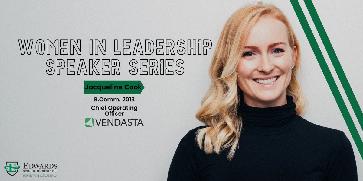 Vendasta's tweet photo. Vendasta Chief Operating Officer Jacqueline Cook is making an appearance at her alma mater on #IWD2022. 

Mark your calendars for the @edwards_school virtual event taking place March 8th at 2:00 p.m. CST.
RSVP here: https://t.co/5DPSneqHAM https://t.co/c8VDMeiPGu