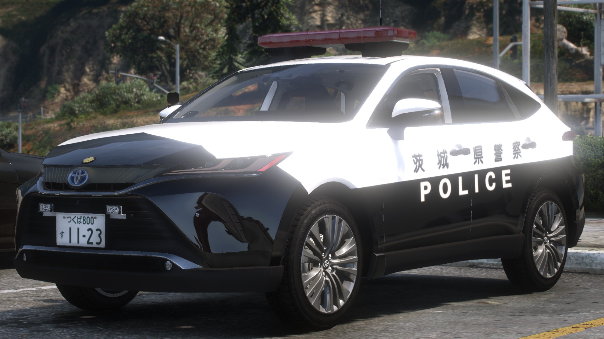 𝒁𝒂𝒅𝒐 トヨタ 80系ハリアーパトカー Gta5 Lspdfr T Co 9gky54pba0 Twitter
