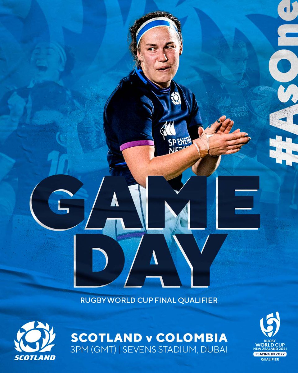 Game day in Dubai 🏴󠁧󠁢󠁳󠁣󠁴󠁿

A huge 80 minutes ahead.

#AsOne