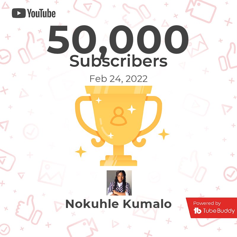 50’000+ subscribers? 🥺 I did that.
Asbonge 🙌🤪💃🏾!! 

#AskMissK