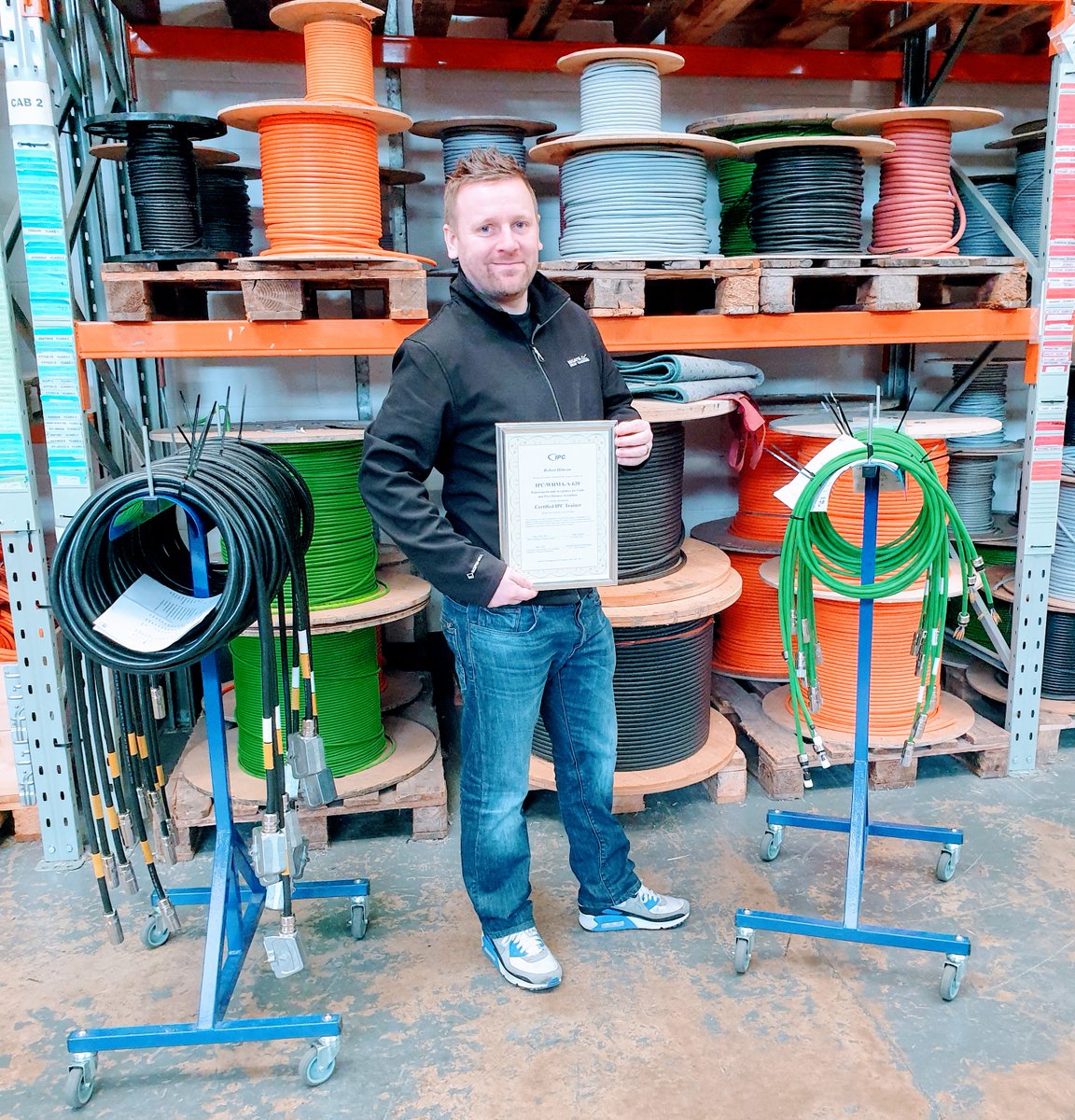 Our very own production manager, Robert Himson, is a certified @IPCassociation trainer. <a href="/aptechnologyuk/">APTechnology</a>  can now offer personalised training packs tailored to individuals &amp; organisations exact needs. Contact Rob to discuss your training requirements. He's very reasonably priced!