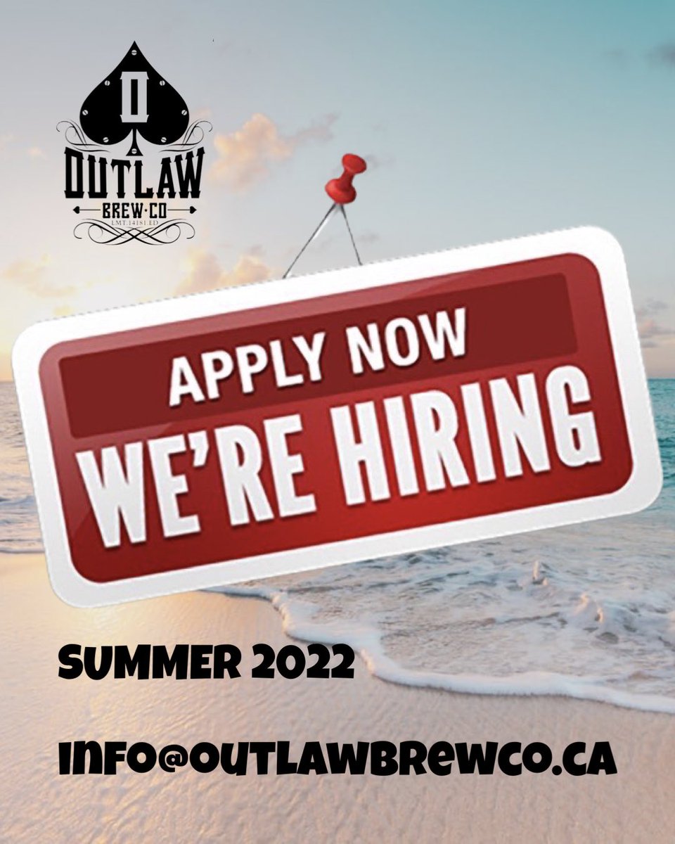 Summer 2022!
Now Hiring