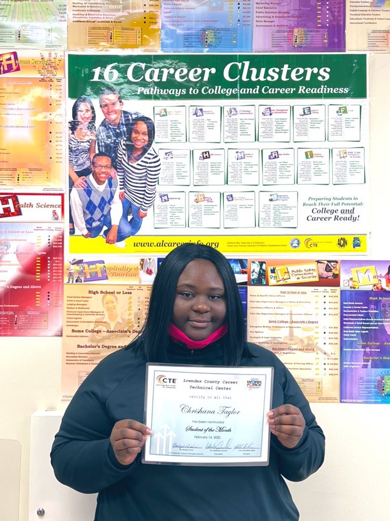 45CAREERTECH's tweet photo. Congratulations to February Career Tech Student of the Month Recipients. Great job and keep up the good work!! We are so proud of you!! #45ctc #45ctestudentspotlight https://t.co/vvJlUg4GcZ