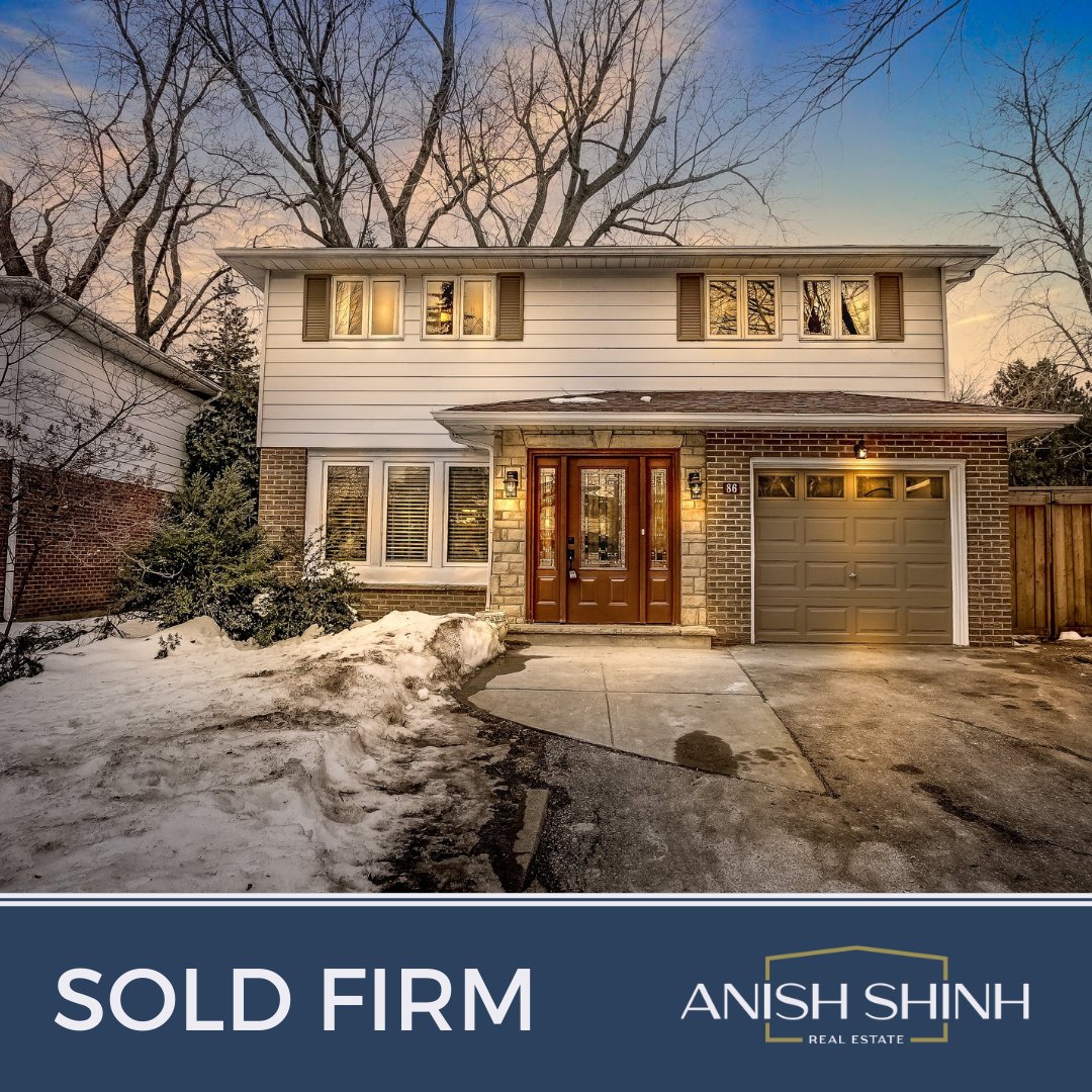 AnishShinh's tweet photo. 🚨86 Weeping Willow Lane is now SOLD FIRM!! ⁠
⁠
With just 4 Days on market, over 45 showings and 2 open houses, this home sold for 348k Over asking making it the highest sale of a 3 bedroom home under 1600 square feet in Thornhill. ⁠ https://t.co/wr7eopLqJz