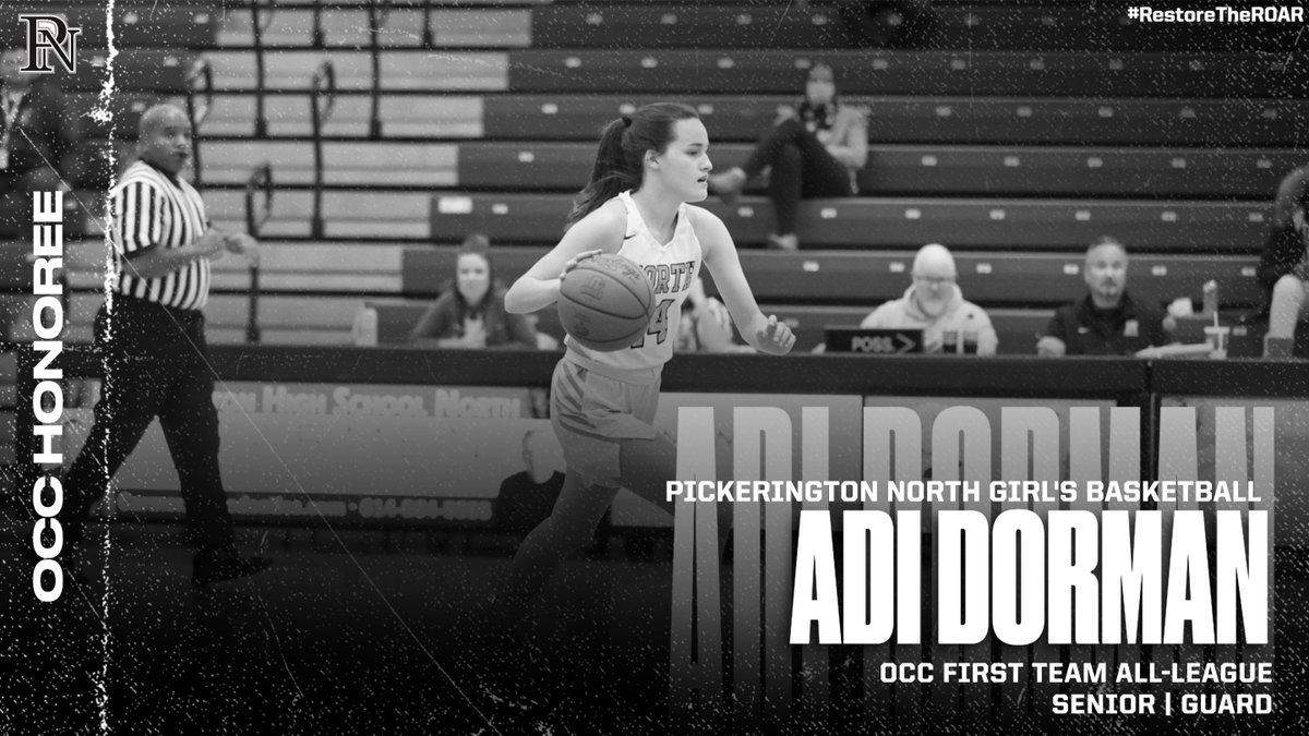 Pickerington North Athletics (@pnathletics) on Twitter photo Congratulations to Senior Guard, Adi Dorman!
2022 OCC-Ohio First-Team All League
<a href="/PNGirlsBBall/">PNGirlsBball</a> Congratulations to Senior Guard, Adi Dorman!
2022 OCC-Ohio First-Team All League
<a href="/PNGirlsBBall/">PNGirlsBball</a>