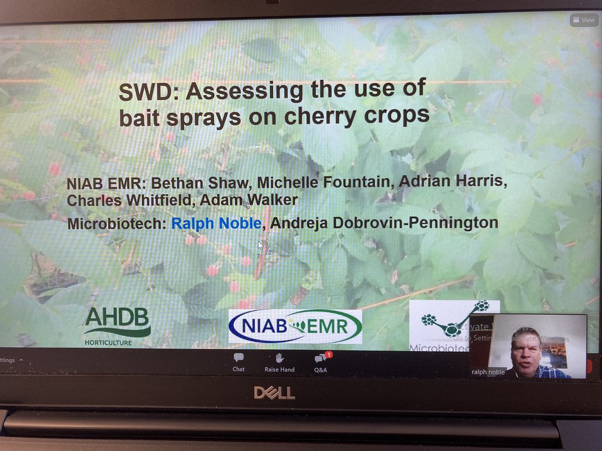 Great talks today at @NIABEMR Tree Fruit Day! Love that my PhD work was continued by NIAB 🥰 Currently listening to Ralf Nobel! But also enjoyed listening to <a href="/CTP_FCR/">CTP-FCR</a> student <a href="/ccook30/">Chris Cook 🍎</a>