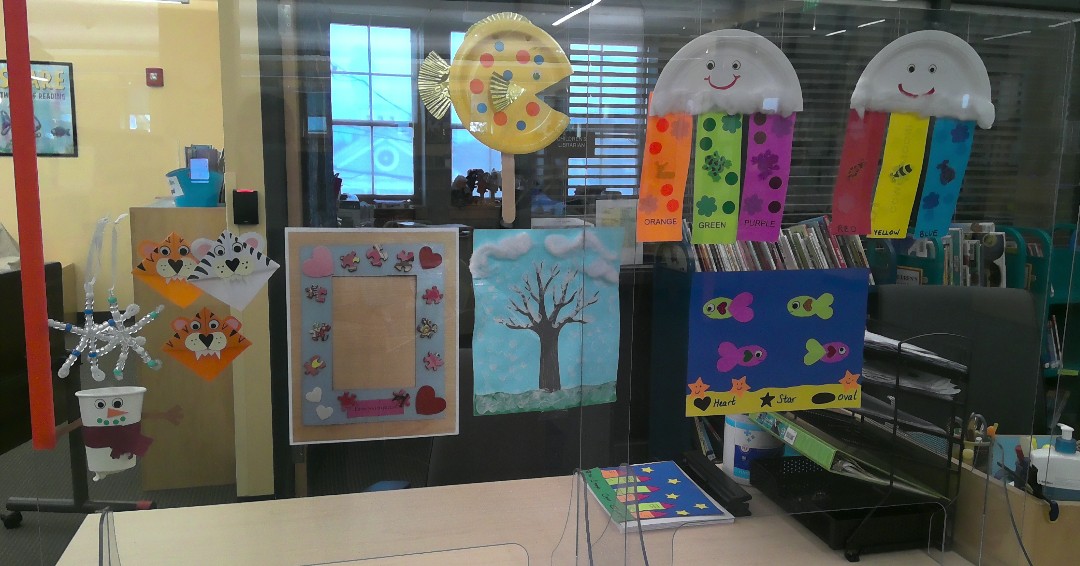 Stop by the Children's Dept to pick up one of the leftover "Take &amp; Make" kits! There are 9 crafts to choose from (toddler, pre-K, elementary). Each child can choose 1 craft in-person at the library (no holds by email or phone). We will update the post when all kits are gone :)