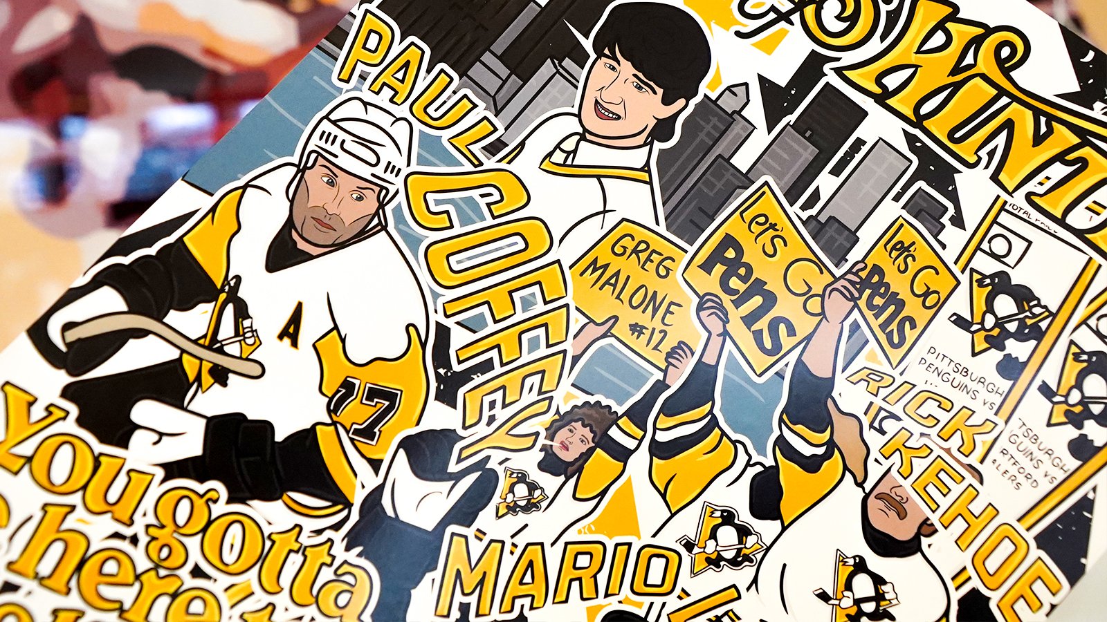 Mario Lemieux Waves To The Crowd Poster by B Bennett - Fine Art America