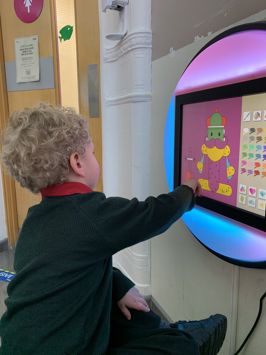 Trip to @BWC_NHS BCH outpatients today. We enjoyed the touch screen games in the waiting room whilst the small one waited for his appointment. Thank you for turning them back on! #choosepaediatrics #paedsrocks