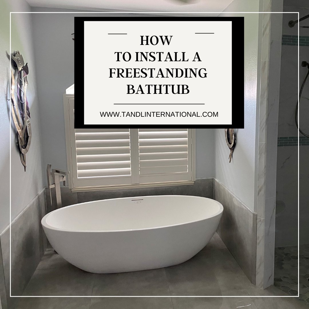 tandlbathtubs's tweet photo. A freestanding bathtub is perfect for a remodel bathroom project. But wait! Before you install yours there are a few things you need to know.
https://t.co/3BLAGGtHi2
.
#tandlbathtubs #howtoinstallafreestandingtub #bathremodel #freestandingbathtub #tubfortwo #bathDIY #bathupgrade https://t.co/YjLMg9XCio