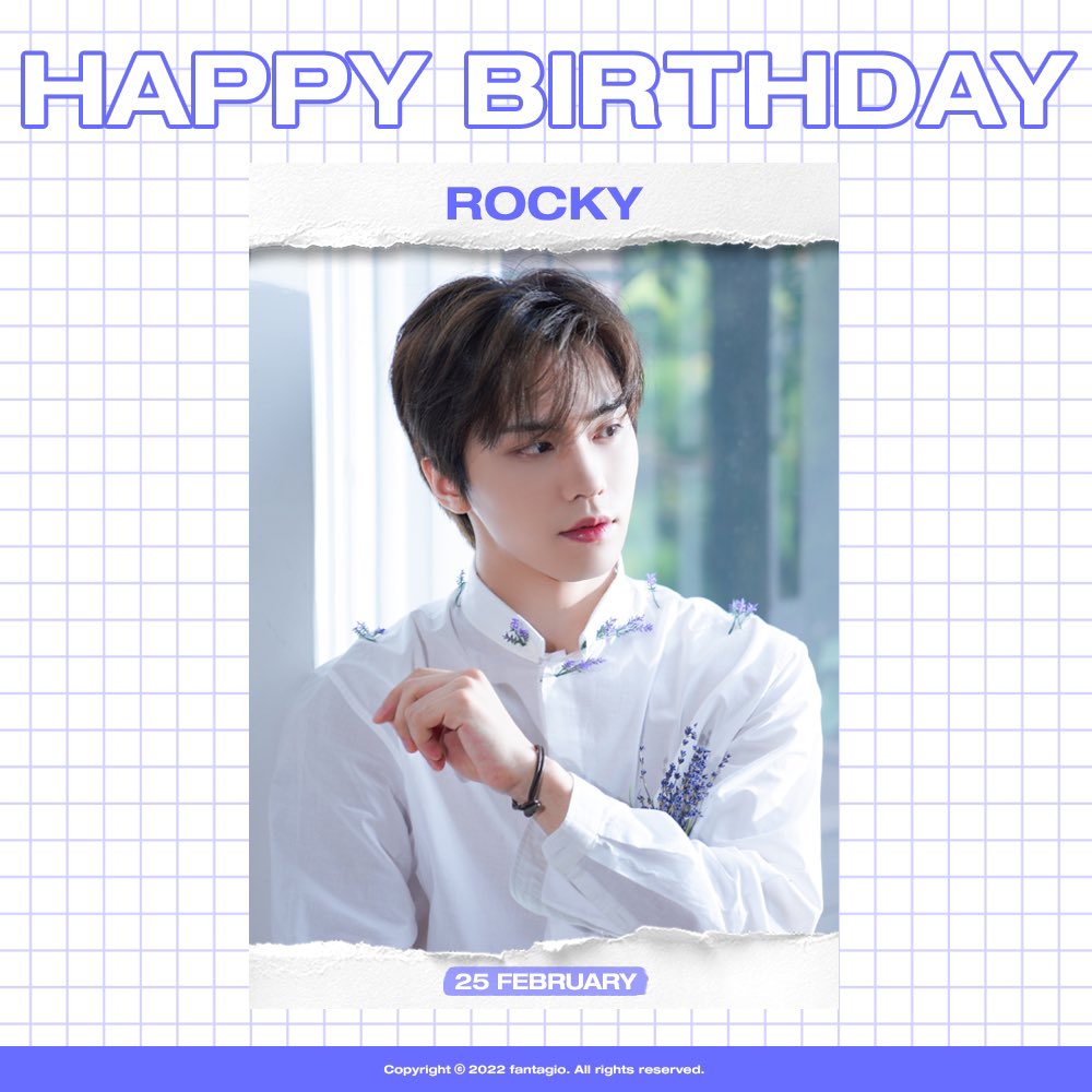 [#HBD] #라키 220225 HAPPY BIRTHDAY ROCKY♥
▶ cafe.daum.net/fantagio-boys/…
 
#HAPPYROCKYDAY #해피라키데이 #ROCKY #ASTRO #아스트로