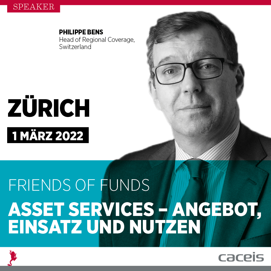 CACEIS's tweet image. 📅 01 März 2022
📍 Zürich

🎙️ Verpassen Sie nicht den Beitrag von @PhilippeBens  beim nächsten Friends of Funds Panel. 
Er wird über die diverse wertschöpfende Zusatz-Dienstleistungen und Folgegeschäfte der Depotbank als Asset-Servicing-Anbieter sprechen. 
#SecuritiesServicing