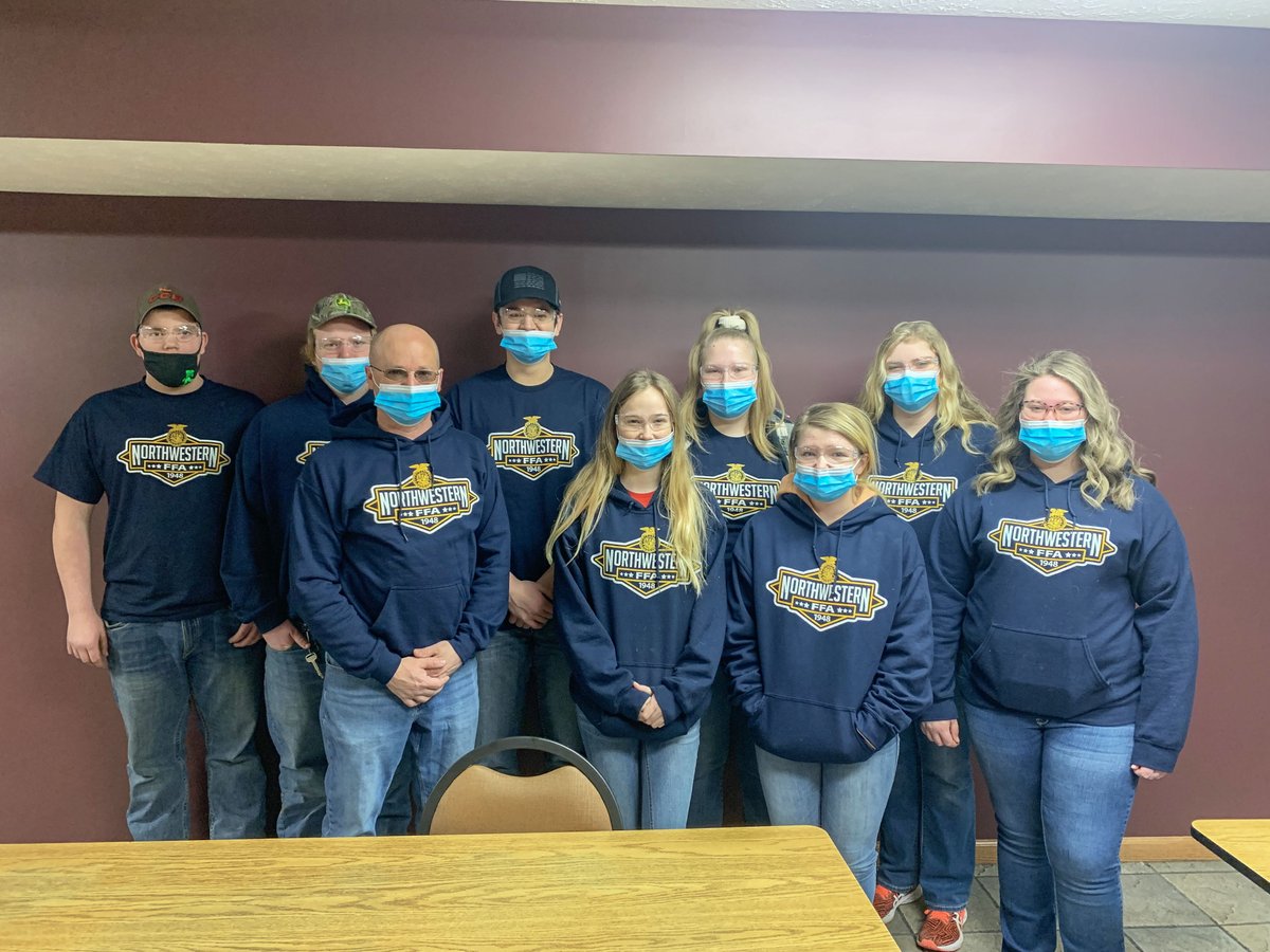 SPIPipe's tweet image. Today we want to celebrate FFA week by thanking the Northwestern FFA  Officer Team and Ag Business class for coming to take a plant tour! The future of our industry looks bright as this generation graduates and enters our workforce! #FFA #FFAWeek #agriculture