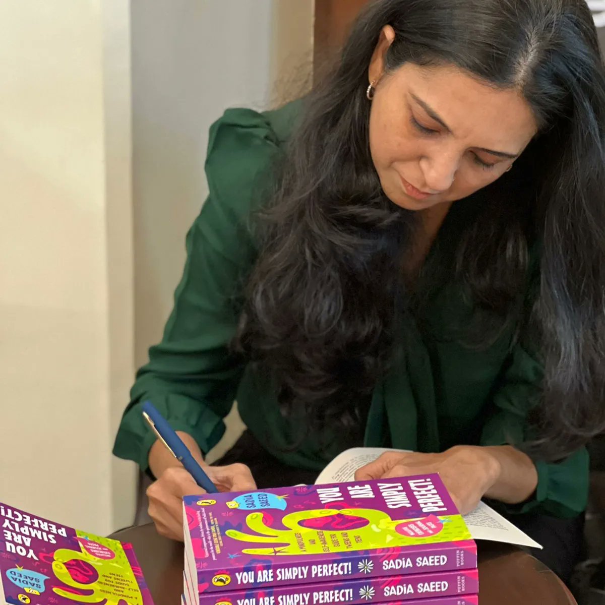 KitabKhanaBooks's tweet photo. Looking to gift transformative reads to your loved ones this weekend? We had @MunmunGaneriwal and #SadiaSaeed drop by this week to sign their respective books.  Pick up your #signedcopies of these books by this weekend. 
#transformativereads #kitabkhana #mumbaibookstore https://t.co/i7JEfkYcxE
