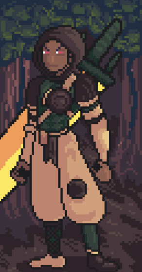 A Jungle Warrior from the city of Yavirones! #NFT #PolygonNFT #staking #Ethereum