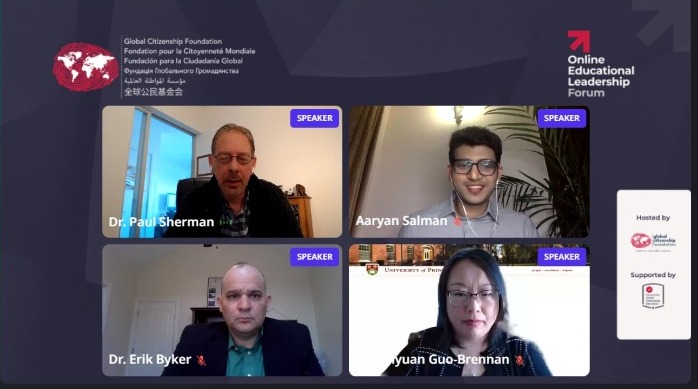 CitizenshipFund's tweet photo. "Developing a metric for measuring the impact of global citizenship would be a big challenge." - Dr. Paul Sherman (@Dr_PaulSherman), Program Head, @GuelphHumberUn on #OELF #SDGs #lrnchat #edchat #GCED https://t.co/R1SrhBluBu