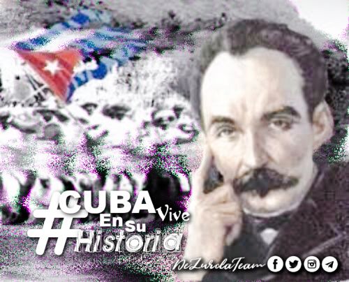 MaryGuillenMont's tweet photo. "De pensamientos es la guerra que se nos hace, ganémosla a pensamientos".
#JoséMartí
"Por delante de las grandes obras tiene que ir la idea, la conciencia de lo que hay que hacer". 
#Fidel 
#24Feb 127 años del reinicio de las guerras de independencia.
#CubaViveEnSuHistoria 
#Cuba https://t.co/yCTozP2dJh