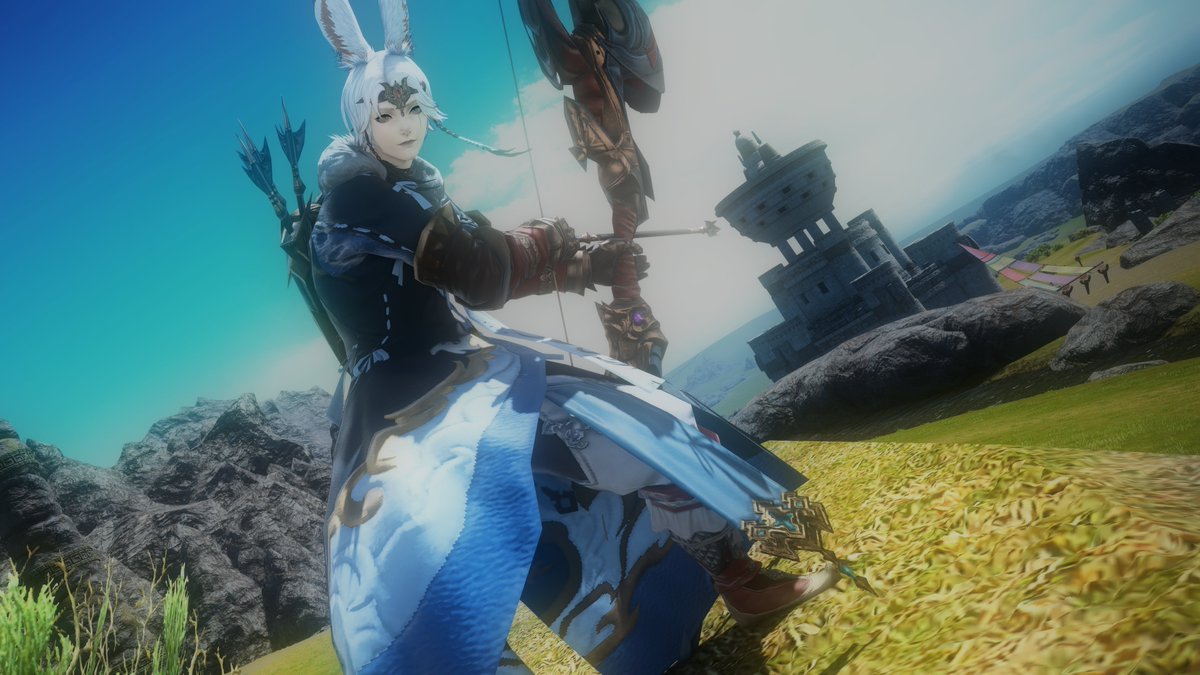 AsheJunius's tweet photo. ~New FFXIV Glamour for Aiming DPS!~

-- An Arrow from The Steppe --
--> https://t.co/3Zwu8z8KjC

GShade Preset by: #NyaNyaStudio

#FFXIV #FFXIVGlamours #GPOSERS #TrueEndGame https://t.co/xPTNKrLgPG