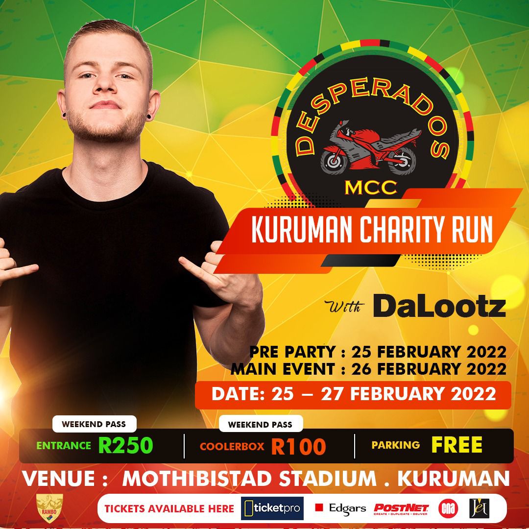 This is where you can catch <a href="/Dj_Dalootz/">DALOOTZ</a> this weekend.

Friday
📍Poppys Melville
📍Stones Bedforview 

Saturday
📍Eatfest, Pretoria North
📍Mothibastad Stadium, Kuruman

#TokyoEp #LekgowaLeStout