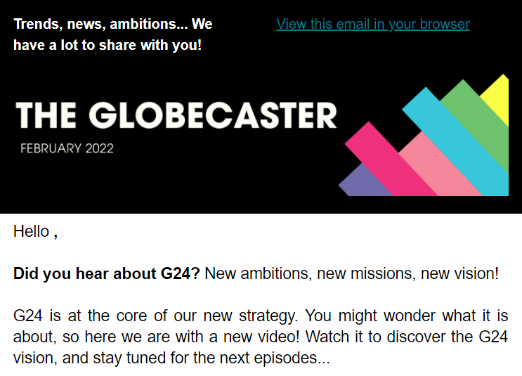 Globecast tweet media