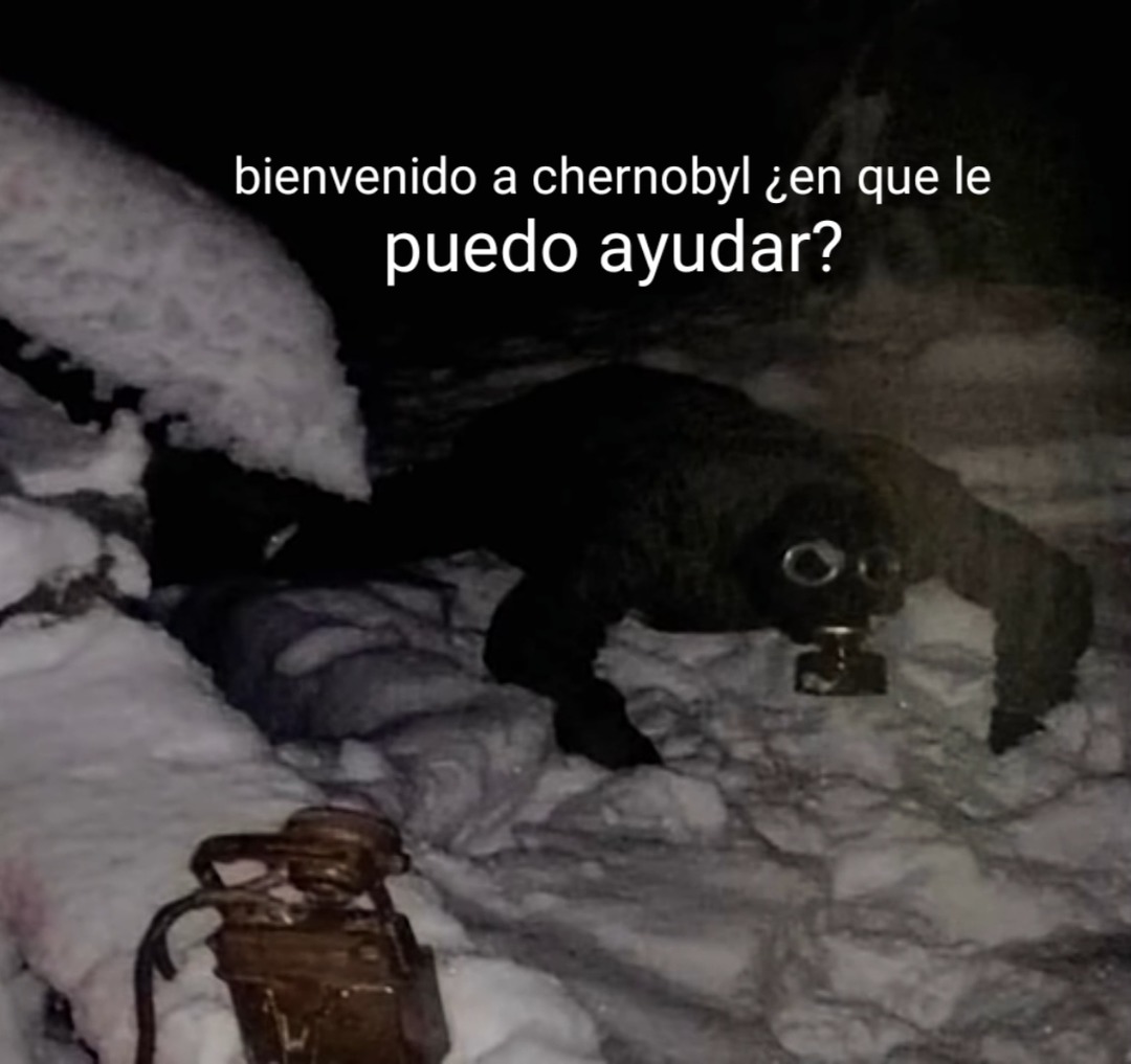 TheMastanii's tweet photo. Soldados de Bielorrusia llegan a Chernobyl

Un vato de Chernobyl :

#WWIII #TerceraGuerraMundial https://t.co/5MMtcRDB1e