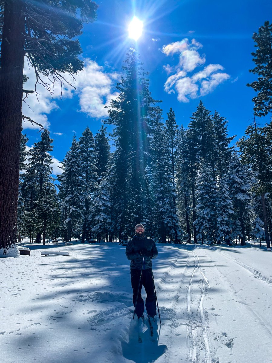 South Lake Tahoe has epic conditions right now. We got over a foot of fresh snow on Tuesday.