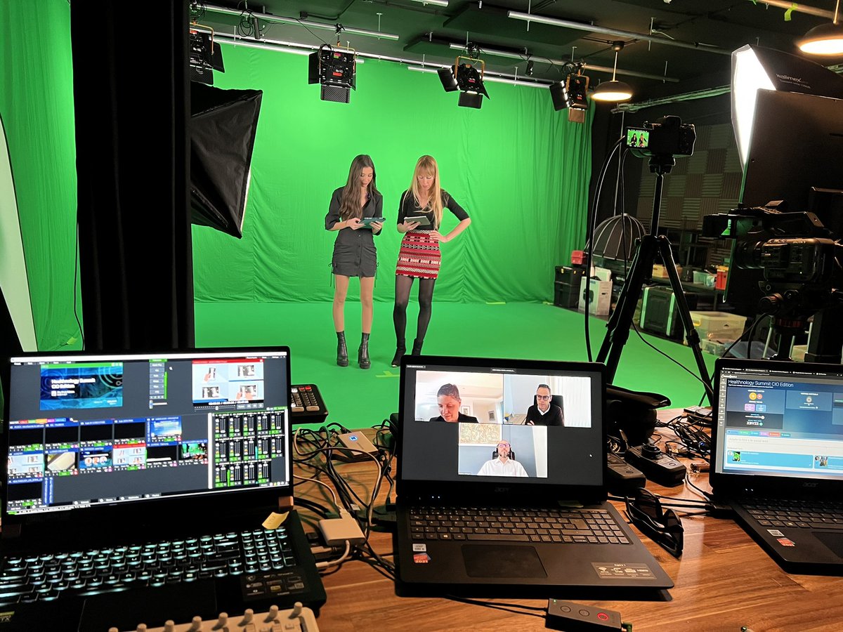 #healthnologycio #backstage 🤘🤘