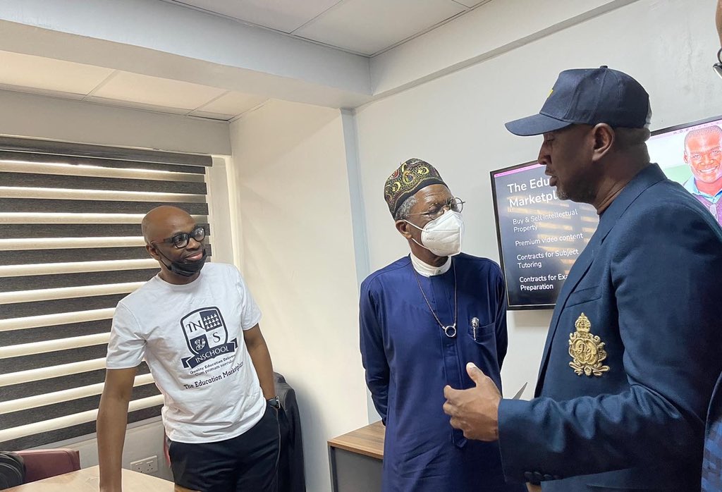 Happening Now: Honorable Minister of Information & Culture, Alh. Lai Mohammed visits @unicornmaking...