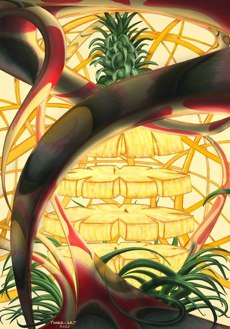 'Pineapple Express: Tropical Isolation.'

This masterpiece 😊 is available for 0.8 $ETH on opensea.io/assets/matic/0…

🍍🍍🍍🍍🍍🍍🍍🍍🍍🍍🍍🍍🍍🍍 🍍🍍🍍