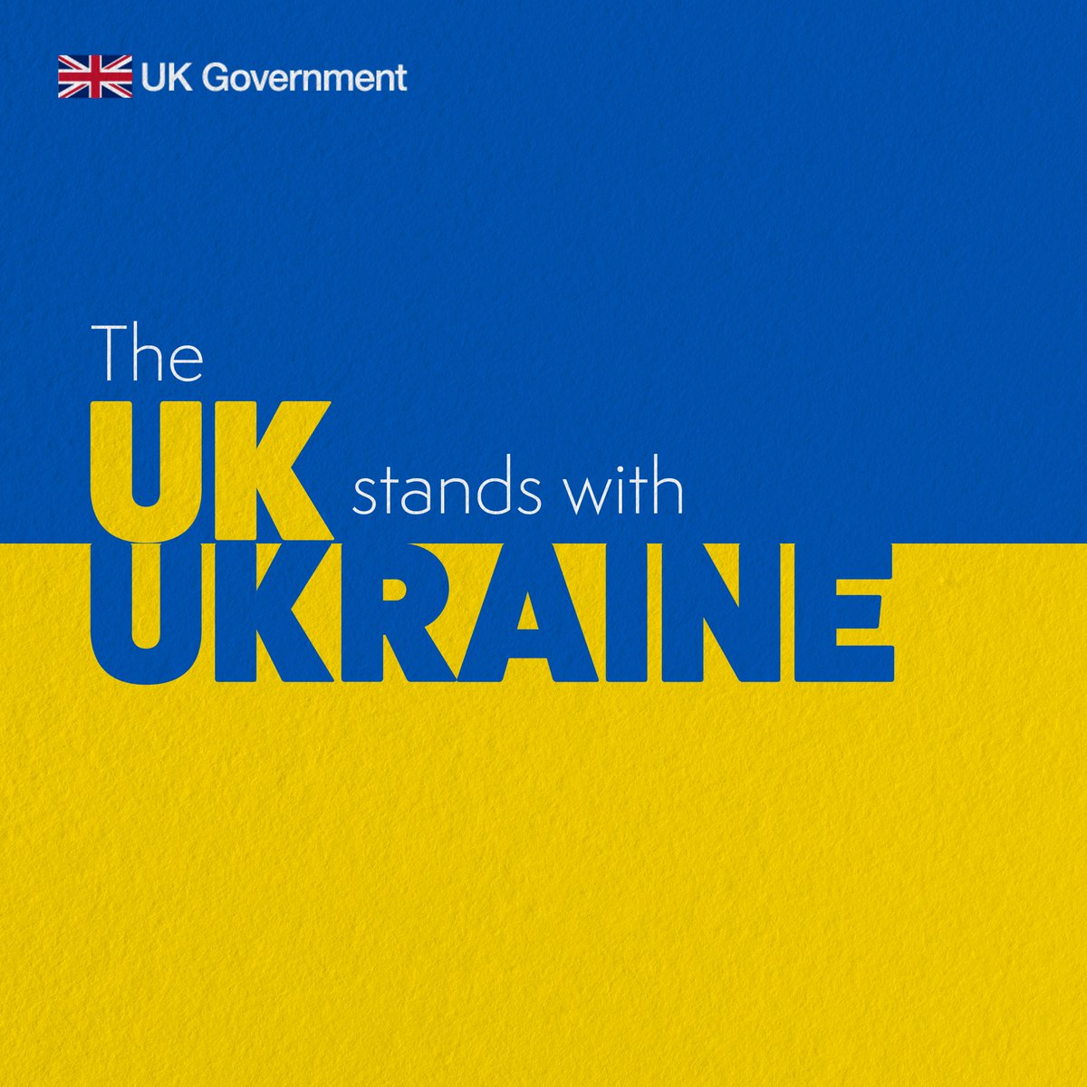 The UK stands with Ukraine 🇬🇧🇺🇦