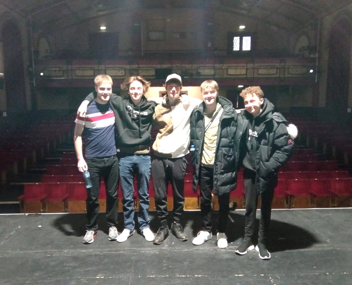 The Albany Coventry!! Trying out the stage ahead of our big gig!! 🤘🤘🤘