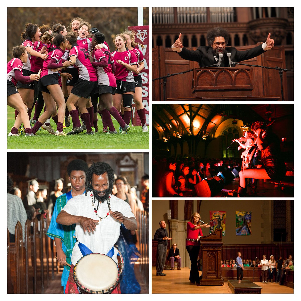 Vassar's tweet photo. We all remember that one speaker, that concert that really made a mark on campus. For this week's Gen VC #TBT, we want to know what's that one event that you can never forget? Learn more about Generation Vassar at https://t.co/9RVqaT1sZt. #GenVC #VassarAlums https://t.co/6zDaRRltlX
